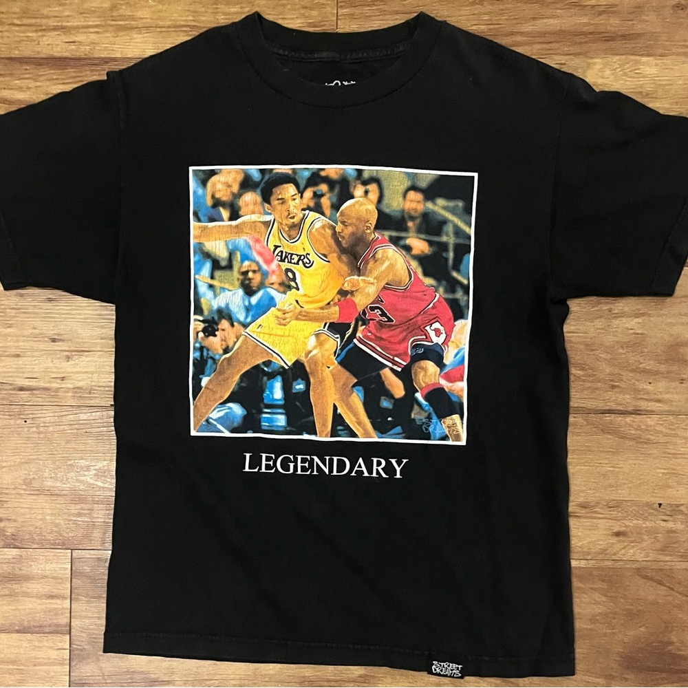 Street Dreams - Kobe Bryant / Micheal Jordan “Legendary” Basketball T-Shirt